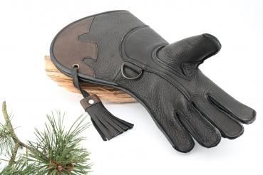 Preview: Falknerhandschuh Arabien Hirschleder 14 Zoll