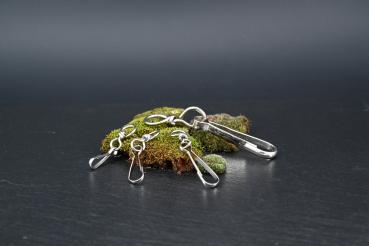 Karabiner mit Wirbel (Drahle)