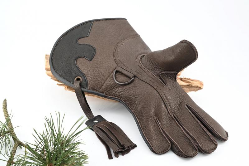 Falknerhandschuh Arabien Hirschleder 12 Zoll