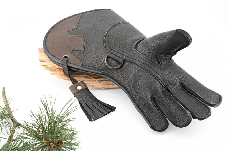 Falknerhandschuh Arabien Hirschleder 14 Zoll