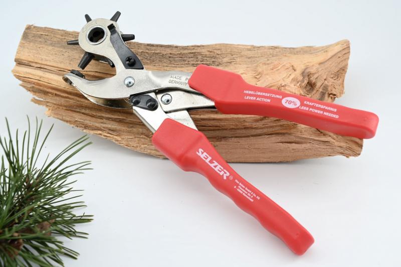 Lochzange Revolver mit Kraftverstärkung