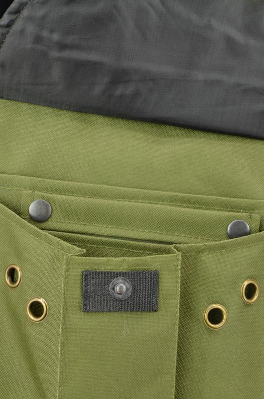 Weste Textil für Falkner grün